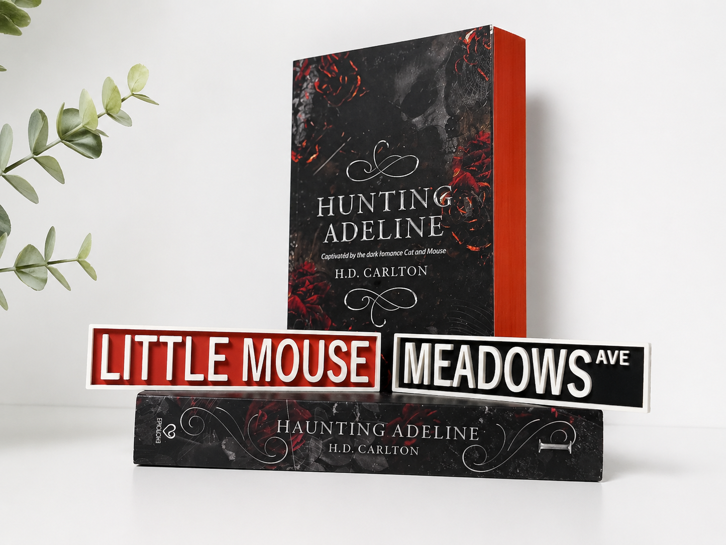 Haunting Adeline Library Sign
