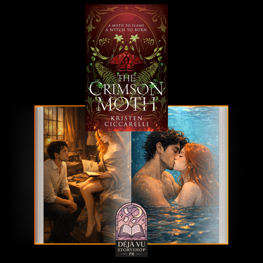 Overlay Pages Set – Crimson Moth