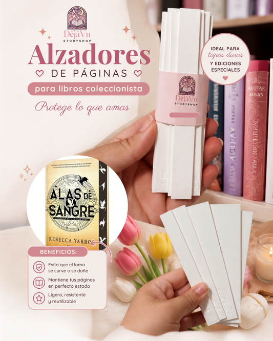 Alzadores de páginas ALAS DE SANGRE