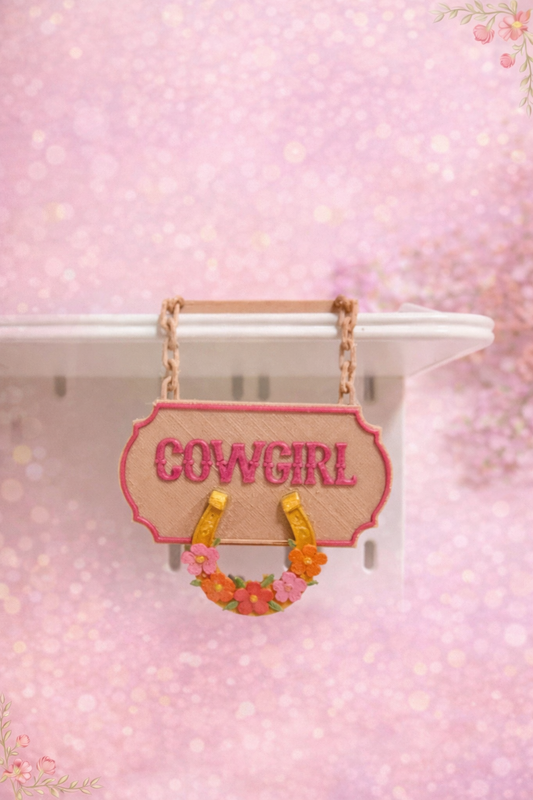 Cowgirl Sign