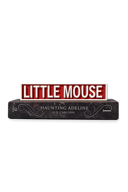 Haunting Adeline Library Sign