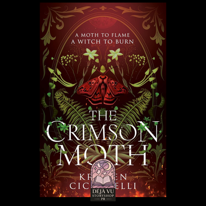 Overlay Pages Set – Crimson Moth